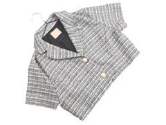 RESEXXY リゼクシー ツイード ラメ ジャケット sizeF/グレー ■◇ レディース