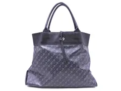 GHERARDINI ゲラルディーニ 総柄 トート バッグ 黒 ■■ レディース