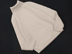 BEAUTY & YOUTH ビューティ&ユース ユナイテッドアローズ カシミヤ混 タートルネック ニット セーター sizeS/ライトベージュ ◇■ メンズ