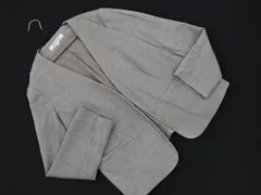 NATURAL BEAUTY BASIC ナチュラルビューティーベーシック ノーカラー ジャケット sizeS/グレー ■◇ レディース