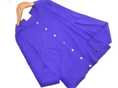 Harrods ハロッズ シルク100% カーディガン 青 ■◇ レディース