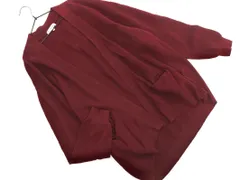 GLOBAL WORK グローバルワーク カーディガン sizeM/ボルドー ■◇ レディース