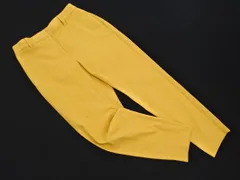 PLST プラステ テーパード パンツ sizeS/黄 ■◇ レディース