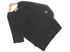 ZARA ザラ スリット ニット セーター sizeL/黒 ■◇ レディース