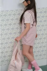 ラウーノシティ オーバーオール ピンク (XLサイズ) ブラウスも出品