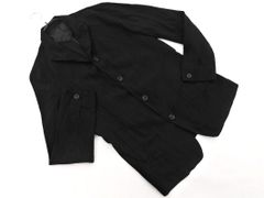 NICOLE CLUB ニコルクラブ スタンドカラー ジャケット size46/黒 ■◇ メンズ