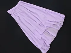 allamanda アラマンダ フレア スカート size38/ラベンダー ■◇ レディース