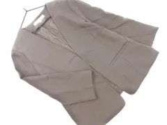 NATURAL BEAUTY BASIC ナチュラルビューティーベーシック ノーカラー ジャケット sizeS/グレー ■◇ レディース