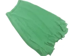 JOURNAL STANDARD L'ESSAGE ジャーナルスタンダードレサージュ シフォン スカート 緑 ■◇ レディース