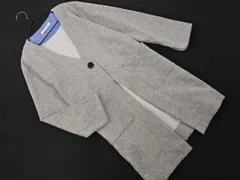 DoCLASSE ドゥクラッセ ノーカラー コート sizeL/グレー ■◇ レディース