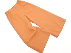 GLOBAL WORK グローバルワーク タック ワイド イージー パンツ sizeL/ブラウン ■◇ レディース