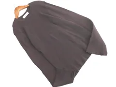 Mila Owen ミラオーウェン リブ ニット セーター size1/チャコール ■◇ レディース