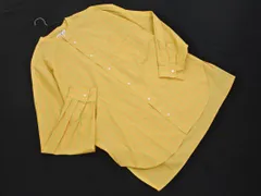 新品 CIAOPANIC TYPY チャオパニックティピー ストライプ バンドカラー シャツ sizeM/黄 ■◇ メンズ