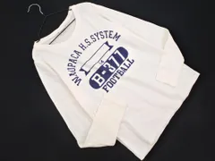 Champion チャンピオン プリント プルオーバー カットソー sizeM/白 ■◇ レディース