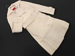 Apuweiser-riche アプワイザーリッシェ アンゴラ100% ロング コート size1/オフホワイト ◇■ レディースのサムネイル