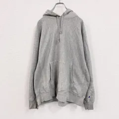 古着 used　Champion　チャンピオン　リバースウィーブ　スウェットパーカー/フーディー　単色タグ　復刻　霜降りグレー　XLサイズ【値引き交渉OK！】
