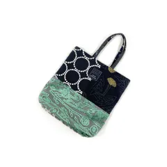 MINA　PERHONEN　ミナペルホネン　PI0232　PIESE TOAST BAG　ピーストーストバッグ　ハンドバッグ　トートバッグ　パッチワーク　刺繍　マルチカラー