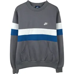 古着 80年代 ナイキ NIKE 紺タグ ロゴスウェットシャツ トレーナー メンズL相当 ヴィンテージ/eaa615573