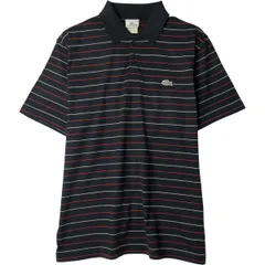 古着 ラコステ LACOSTE DESIGNED IN FRANCE 半袖 ボーダー ポロシャツ 5 メンズL相当/eaa616685