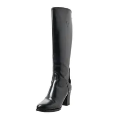 JIL SANDER バックジップ レザー ロング ブーツのサムネイル