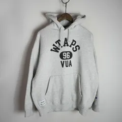 正規 25SS WTAPS × champion Academy Hooded CTPL Gray ダブルタップス チャンピオン プルオーバー 長袖 パーカー C8-B114 灰 S 669Q★2