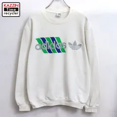 80s vintage adidas トレフォイル スウェット トレーナー メンズ 表記Sサイズ