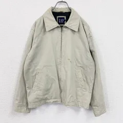 古着 used　00s　OLD GAP　オールドギャップ　ブルゾン/スイングトップ　ヴィンテージ　ベージュ　Sサイズ【値引き交渉OK！】