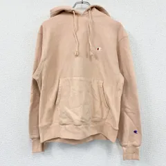 古着 used　Champion　チャンピオン　リバースウィーブ　スウェットパーカー/フーディー　サーモンピンク　Mサイズ【値引き交渉OK！】