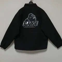 美品X-Largeエクストララージ中綿ジャケットアウターブラックサイズL