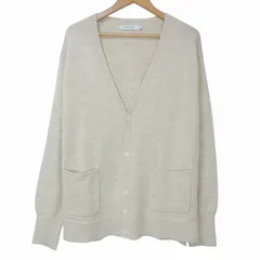 ノンネイティブ nonnative DWELLER CARDIGAN カーディガン ニット 長袖 Vネック ウール 厚手 NN-K2608 ベージュ 1 M相当 Xのサムネイル
