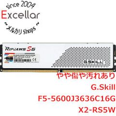 未使用】 G.SKILL F5-6000J3636F32GX2-TZ5RK ① - メルカリ