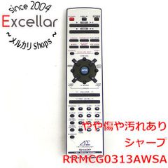 SHARP シャープ オーディオリモコン RRMCG0313AWSA 管理903 - メルカリ