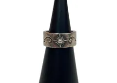 アリゾナフリーダム ARIZONA FREEDOM Silver Ring シルバー リング 太陽神 唐草 指輪 銀 メンズジュエリー 指輪・リング 総柄 シルバー 104A-100