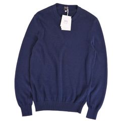 新品未使用 FEDELI フェデーリ カシミアセーター 19ネイビー - メルカリ
