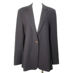 アクアスキュータム AQUASCUTUM テーラード ジャケット シングル 1B ウール 総裏地 11 L相当 茶 ブラウン ■YHS6 /Xのサムネイル