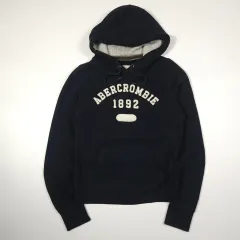 アバクロンビー ネイビー フードTシャツ S