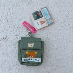 サンエックス リラックマ 外出 ぬいぐるみ キーホルダー バッグ バックパック ポーチ 外出ぬいぐるみ アクセサリー