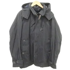 チャオパニック ティピー CIAOPANIC TYPY フード ジャケット コート ライナー付き M 黒 ブラック