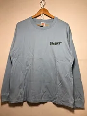 702002  BETTER GIFT SHOP ロンT 水色 M Tシャツ