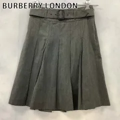 BURBERRY LONDON バーバリーロンドン スカート ひざ丈 フレア