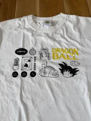 ドラゴンボール Tシャツ L ホワイト 孫悟空 ブルマ 2024年モデル
