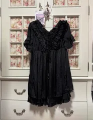 Honey Bunch ドットフリル ONE PIECE (タグ 제거 X)