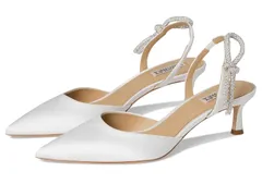 バッジェリーミシュカ レディース シューズ ヒール Badgley Mischka Gentry Soft White ホワイト