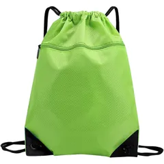 [Mesanda] ジムサック ナップサック リュック プールバッグ 防水 軽量 折り畳み 巾着袋 旅行 運動 水泳 多機能 乾湿分離 シューズ収納 エコバッグ スポーツバッグ 大容量 男女兼用