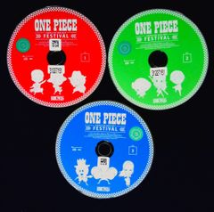 ONE PIECE 캐릭터 송 BEST “FESTIVAL"/원피스/3장 세트