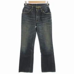 リー LEE Miss デニムパンツ ジーンズ ジップフライ ブーツカット フレア W29 紺 ネイビー /OU ■MET1