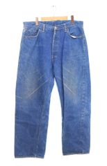 60s levi's 501 BIGE ダブルネーム xx移行期 ボタン裏W - メルカリ