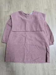 女の子BIGカラーワンピース S