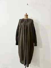URBAN RESEARCH　 コットンボイルギャザーシャツワンピース　サイズF 