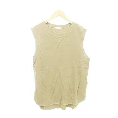 ジャーナルスタンダード JOURNAL STANDARD ノースリーブ カットソー コットン ライトブラウン